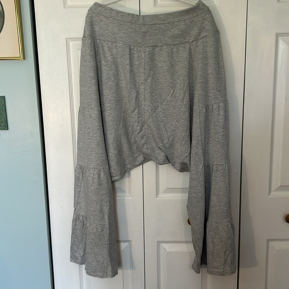 FP Movement Large Pants Stay Low Harem Pants in Heather Gray wide leg - Picture 4 of 12